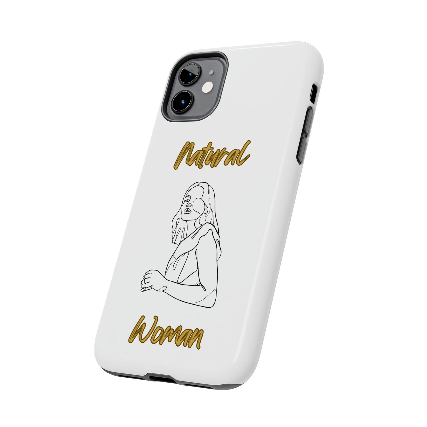 Natural Woman Care Free (BL)Tough Phone Cases WHITE