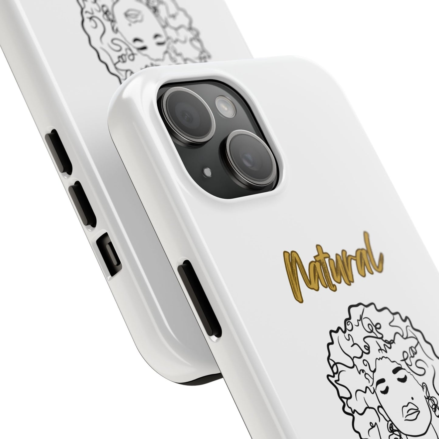 Natural Woman All About Me (BL)Tough Phone Cases WHITE