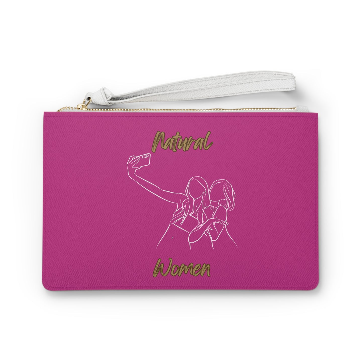 Natural Women Friends Selfie (WL) Clutch Bag PINK