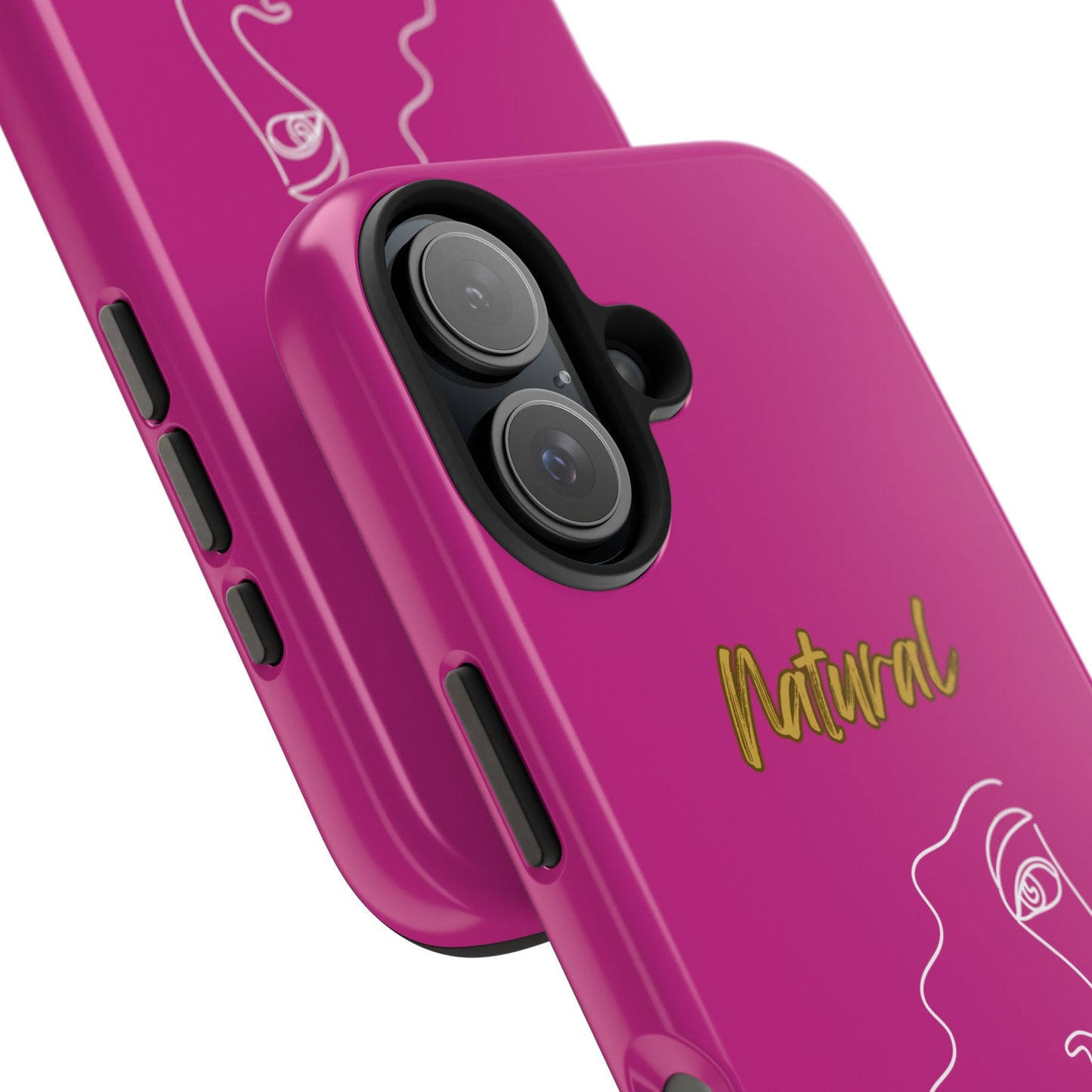 Natural Woman Peekaboo (WL)Tough Phone Cases PINK