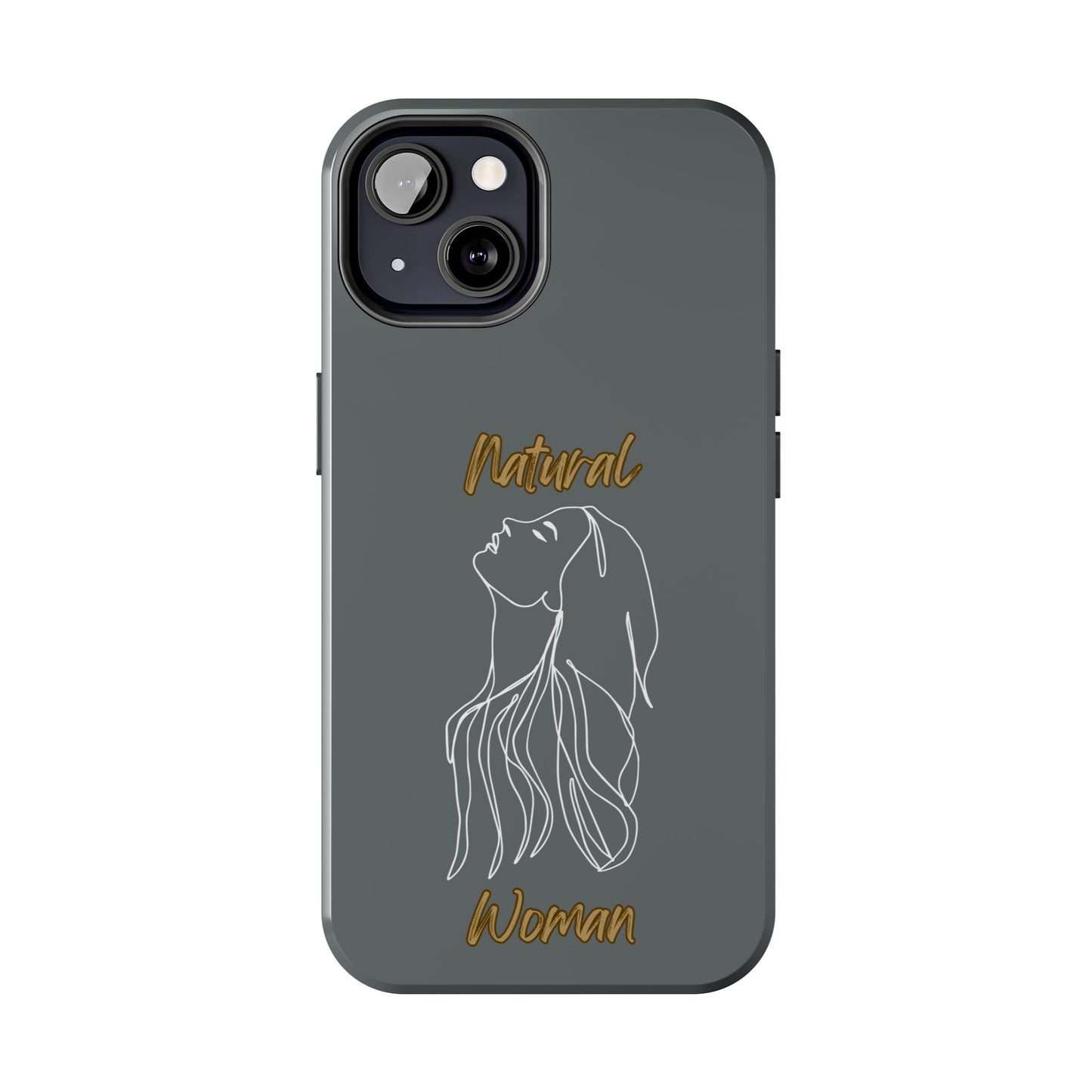 Natural Woman Appreciation (WL)Tough Phone Cases DARK GREY
