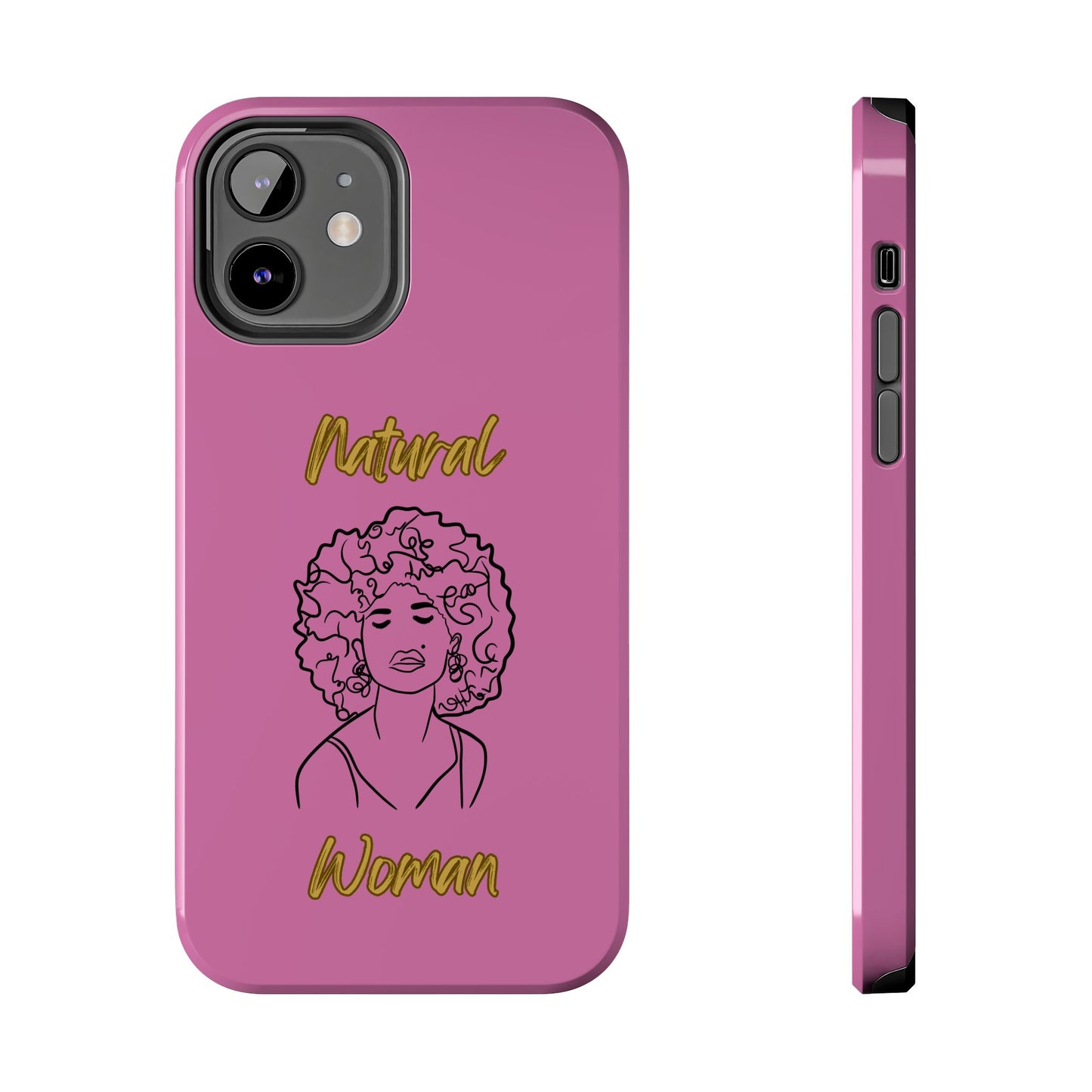 Natural Woman All About Me (BL)Tough Phone Cases LIGHT PINK