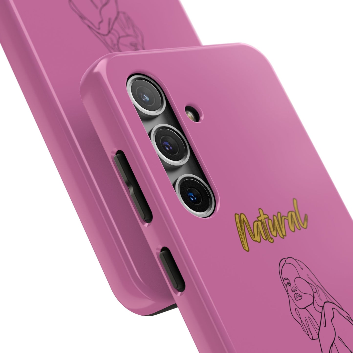 Natural Woman Care Free (BL)Tough Phone Cases LIGHT PINK