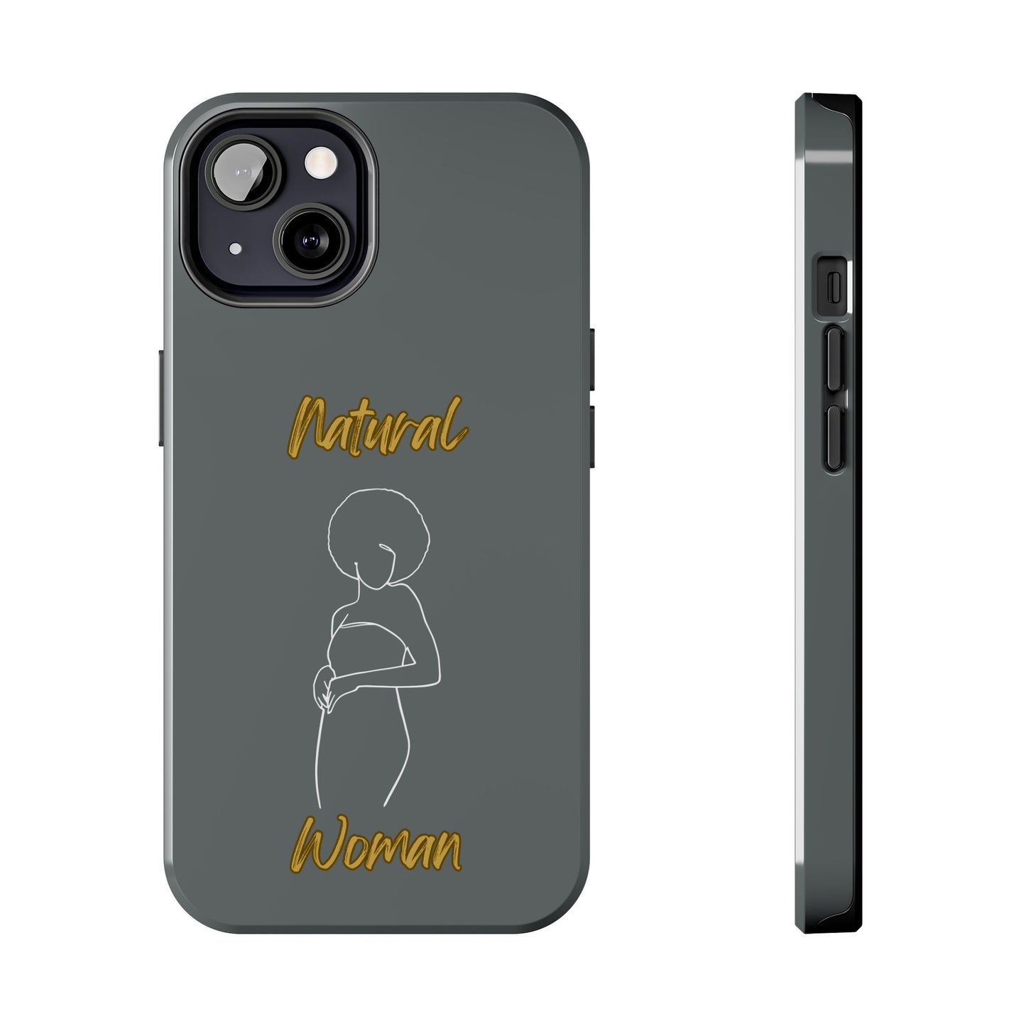 Natural Woman Sho Nuff (WL)Tough Phone Cases DARK GREY