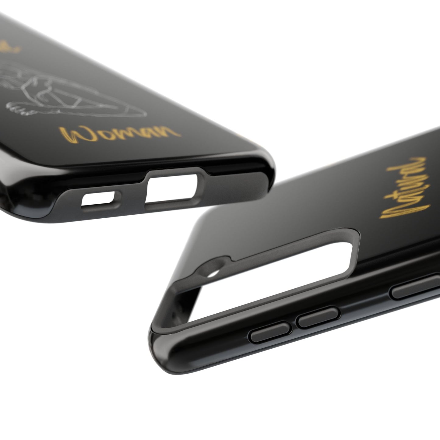 Natural Woman Care Free (WL)Tough Phone Cases BLACK