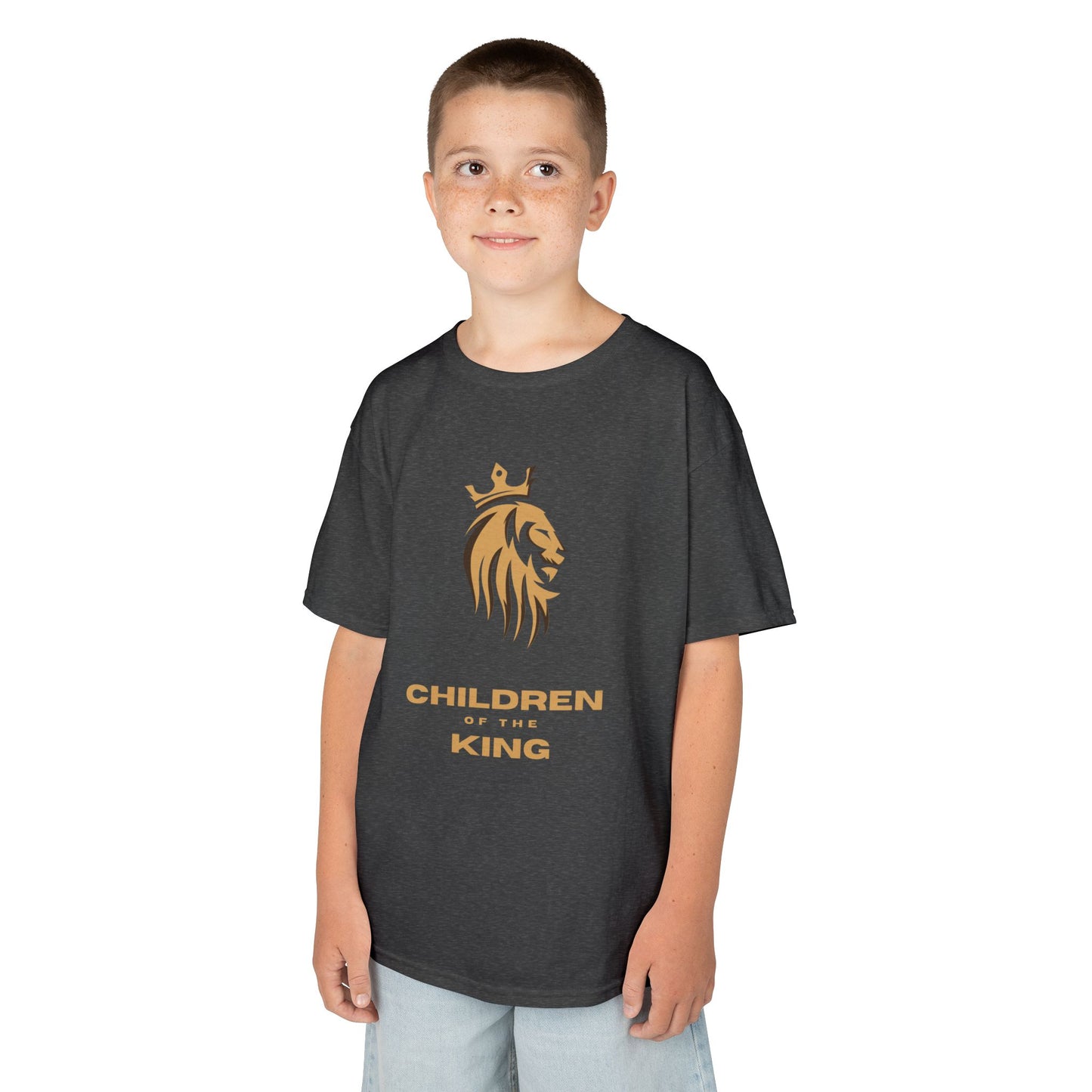 Children of the King Inspirational Kids Cotton T-Shirt (BRL)