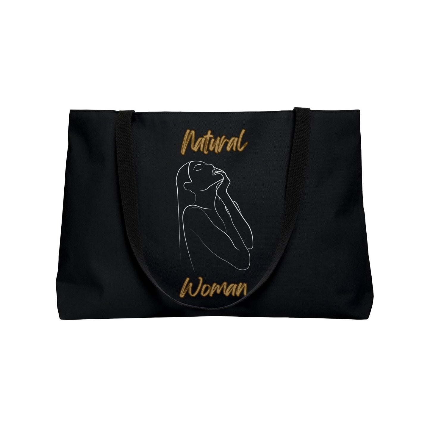 Natural Woman Thank You (WL) Weekender Tote Bag BLACK