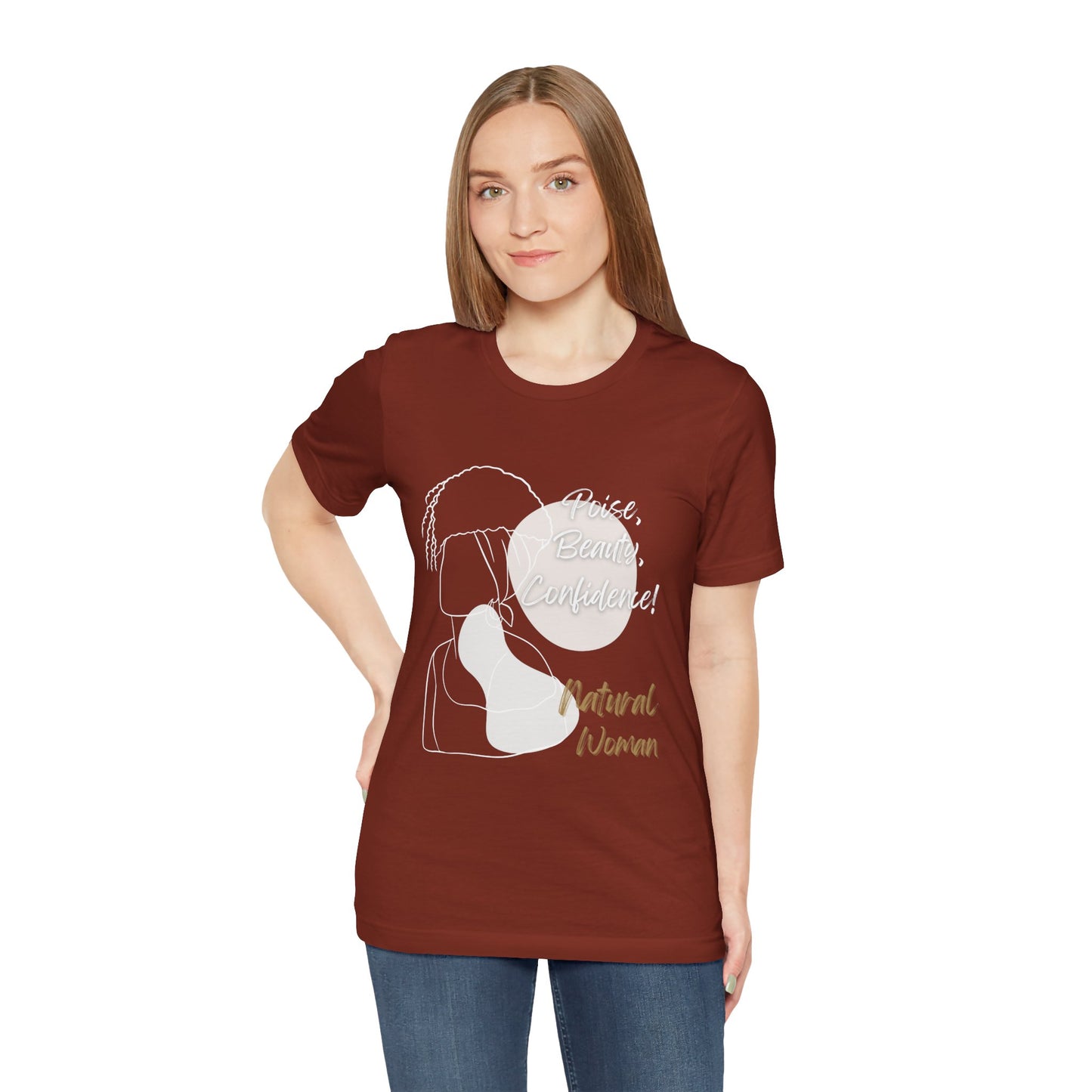 Natural Woman Puff (WL) Short Sleeve T-Shirt