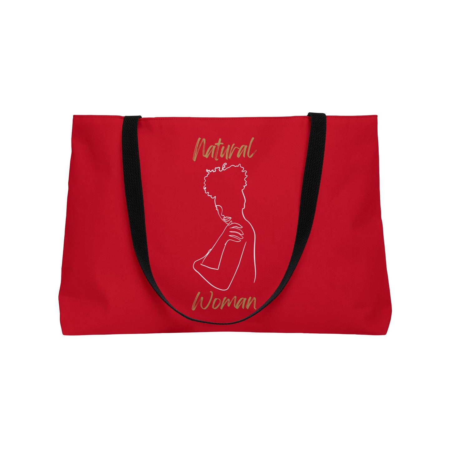 Natural Woman Sassy (WL) Weekender Tote Bag DARK RED