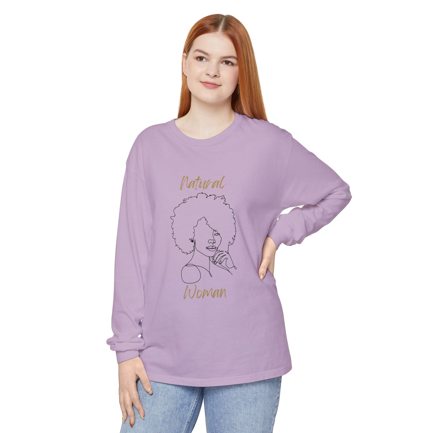 Natural Woman The Look (BL) Long Sleeve T-Shirt
