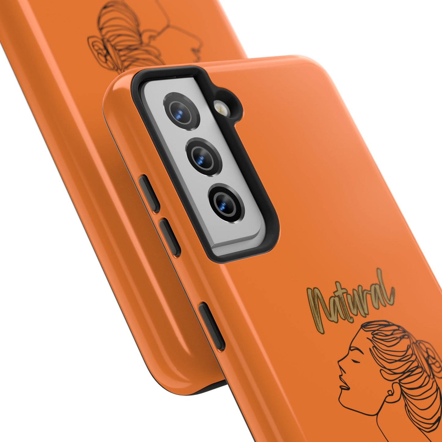 Natural Woman Wet Bun (BL) Tough Phone Cases CRUSTA