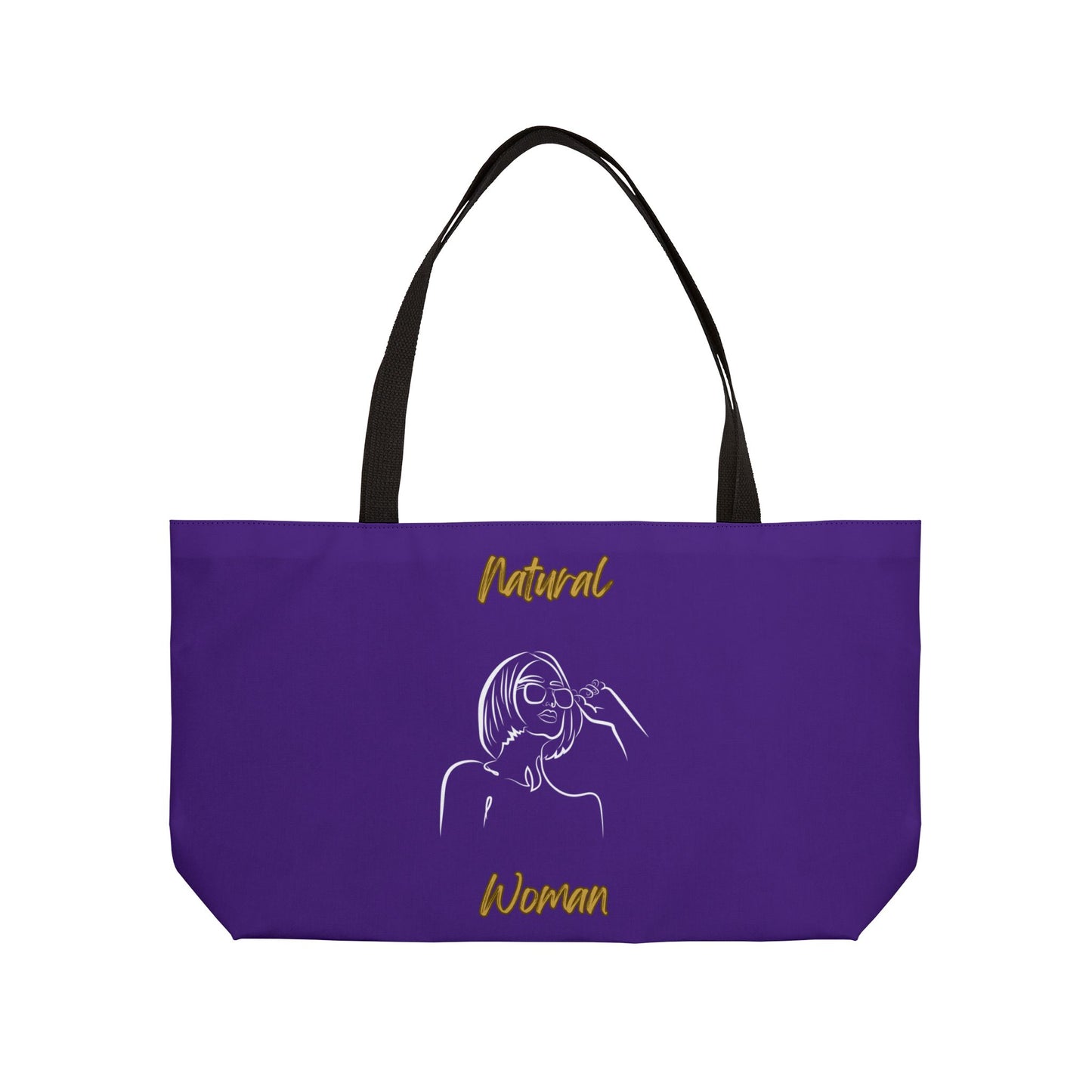 Natural Woman Bright Future (WL) Weekender Tote Bag PURPLE