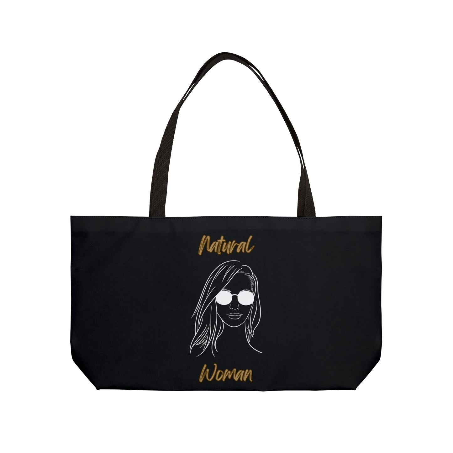 Natural Woman Shades (WL) Weekender Tote Bag BLACK