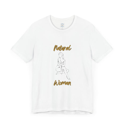 Natural Woman Shoulder Action (BL) Short Sleeve T-Shirt