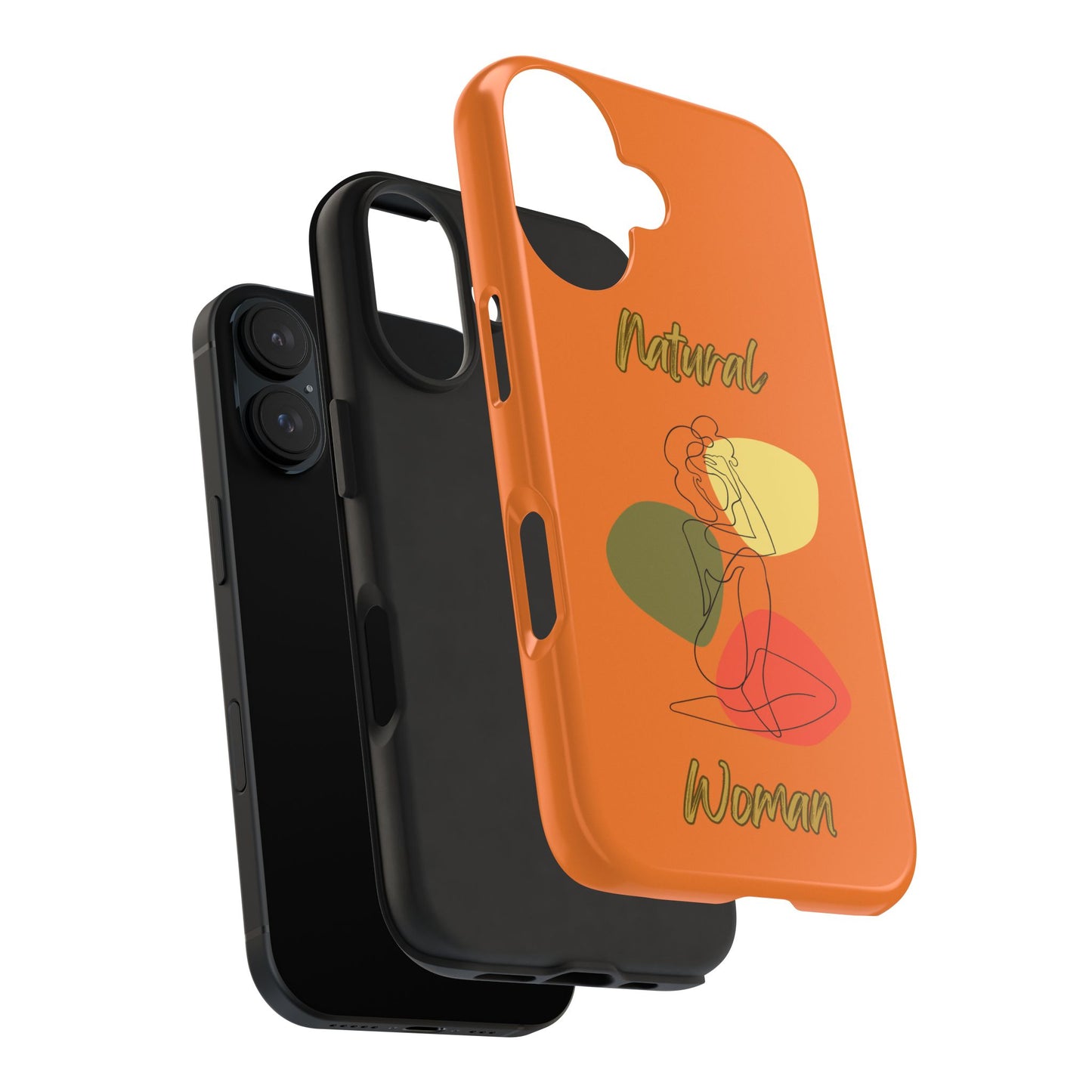 Natural Woman Colorful Pose (BL)Tough Phone Cases CRUSTA