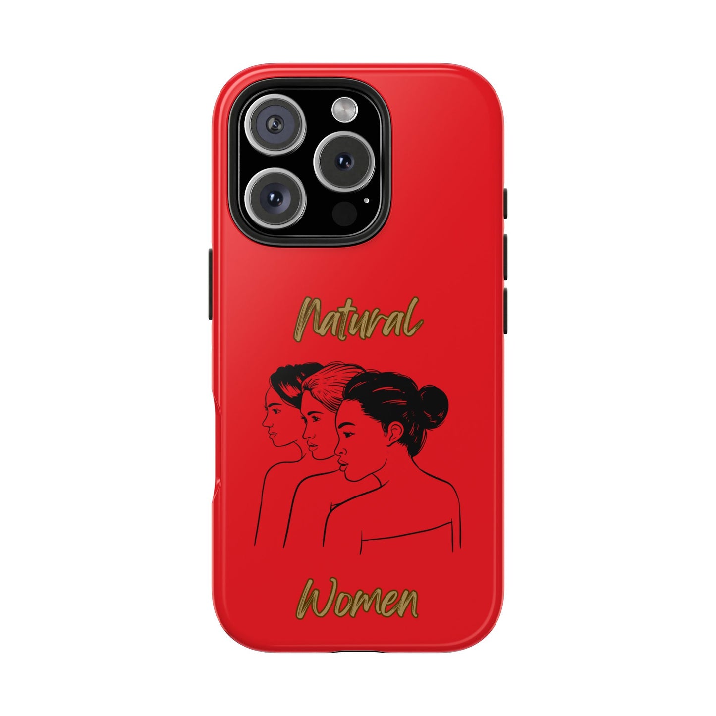 Natural Woman United Friends (BL)Tough Phone Cases RED