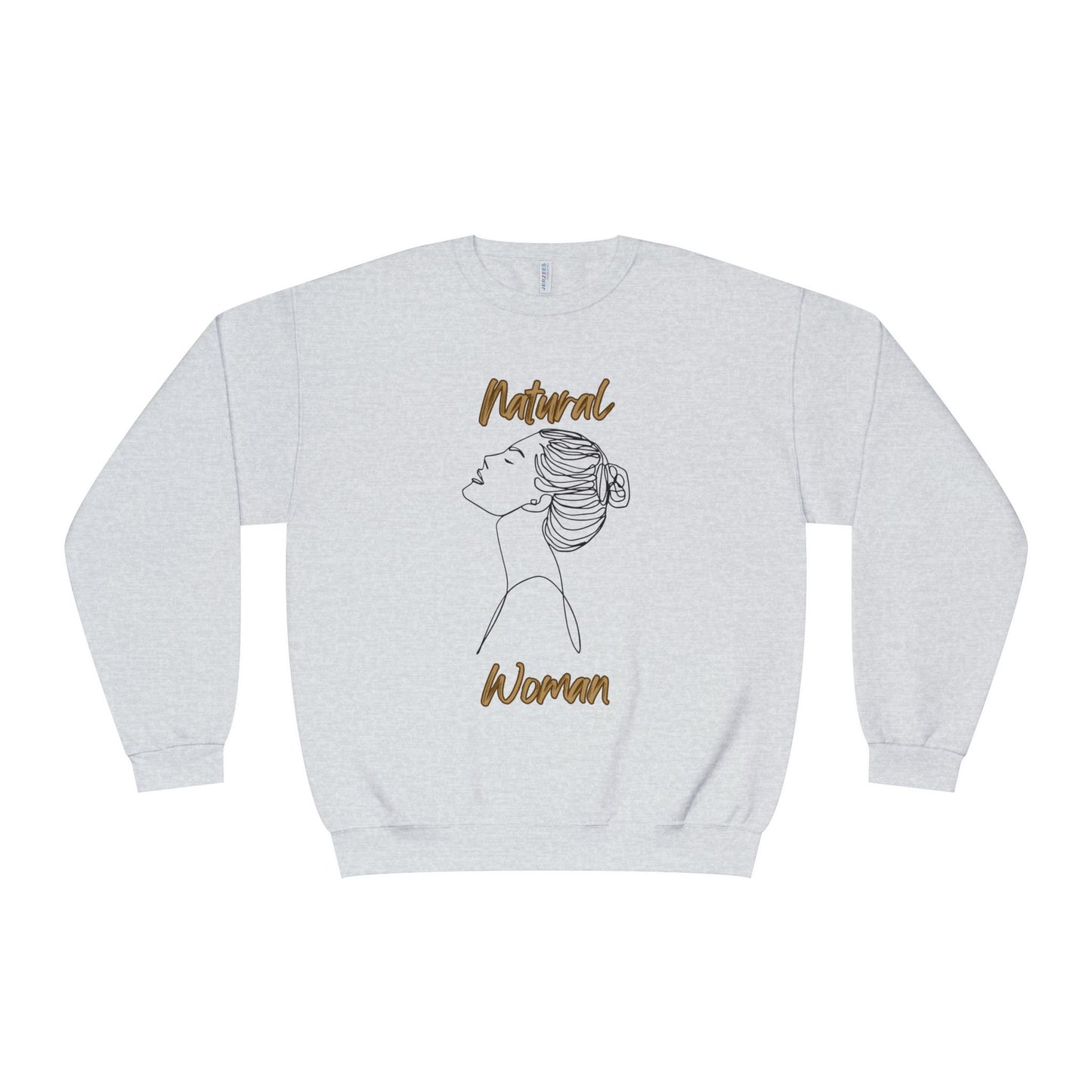 Natural Woman Wet Bun (BL) Crewneck Sweatshirt