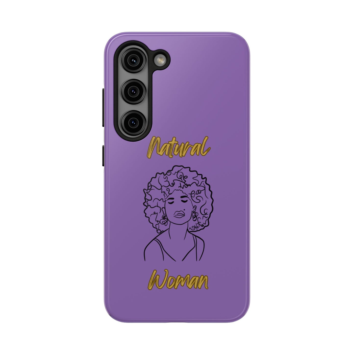 Natural Woman All About Me (BL)Tough Phone Cases LIGHT PURPLE