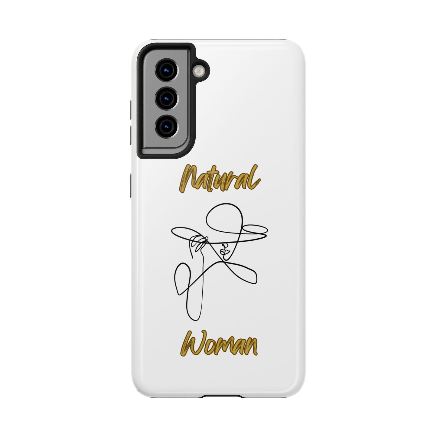 Natural Woman An Original (BL)Tough Phone Cases WHITE