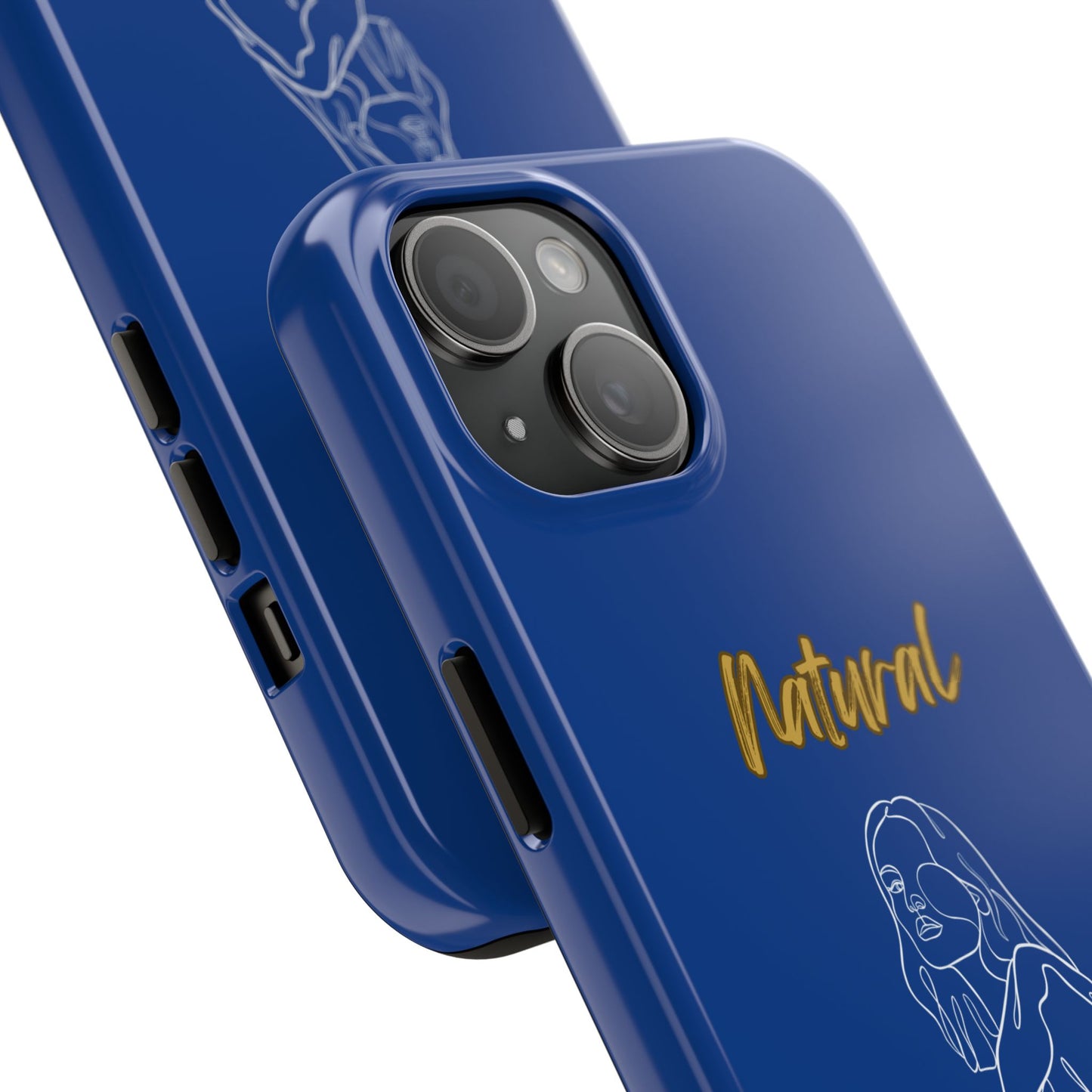 Natural Woman Care Free (WL)Tough Phone Cases DARK BLUE