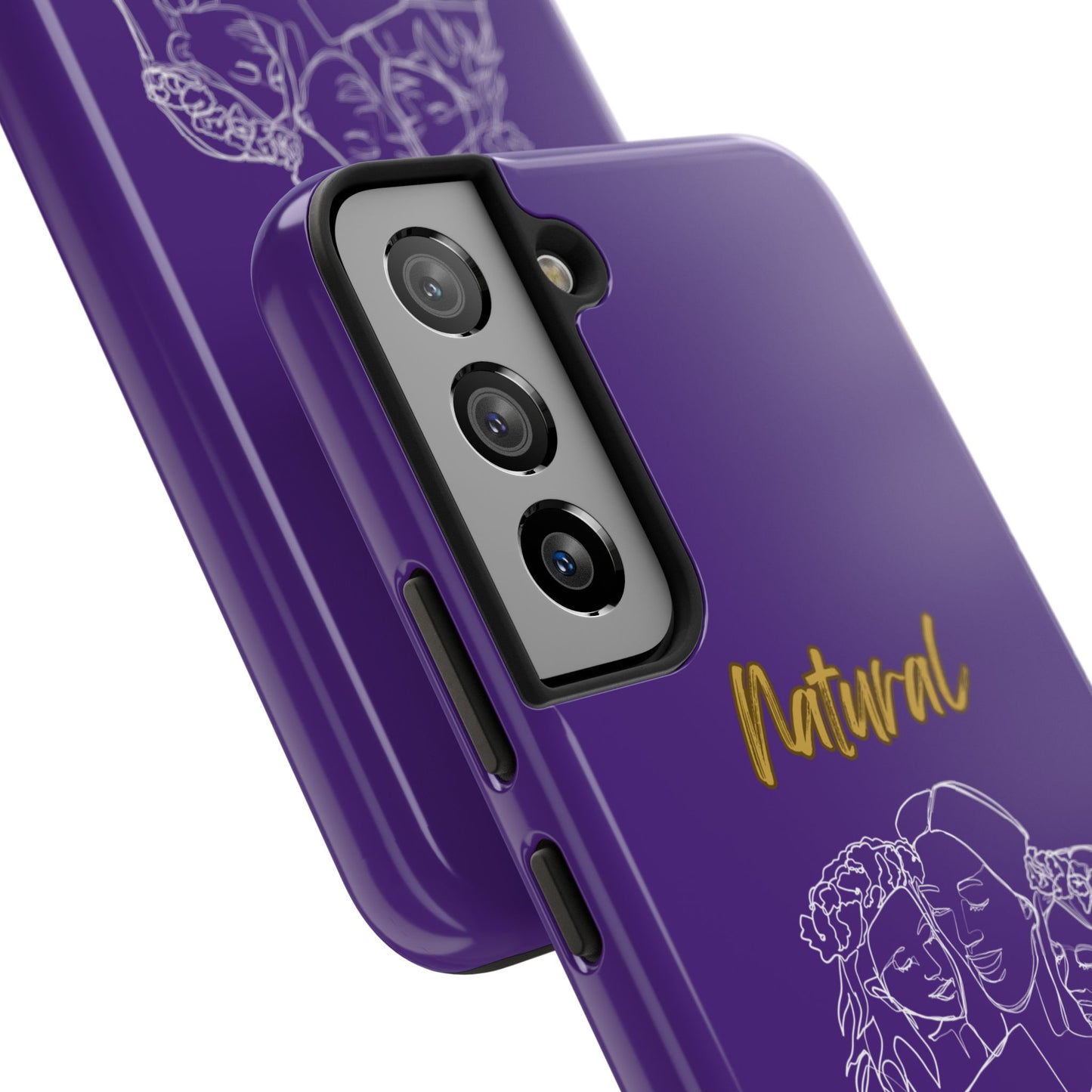 Natural Woman Me & My Girls (WL)Tough Phone Cases PURPLE
