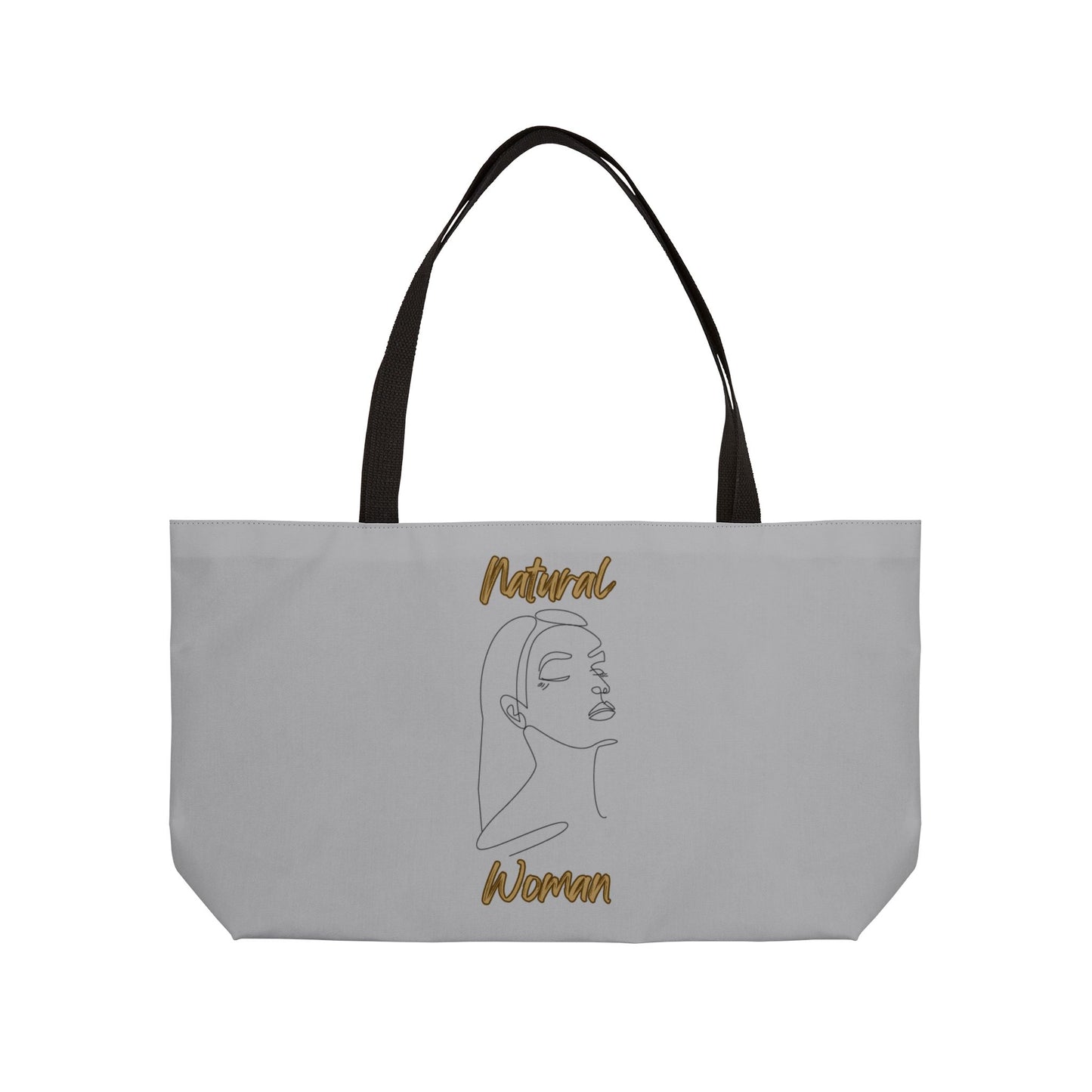 Natural Woman Calm (BL) Weekender Tote Bag LIGHT GREY