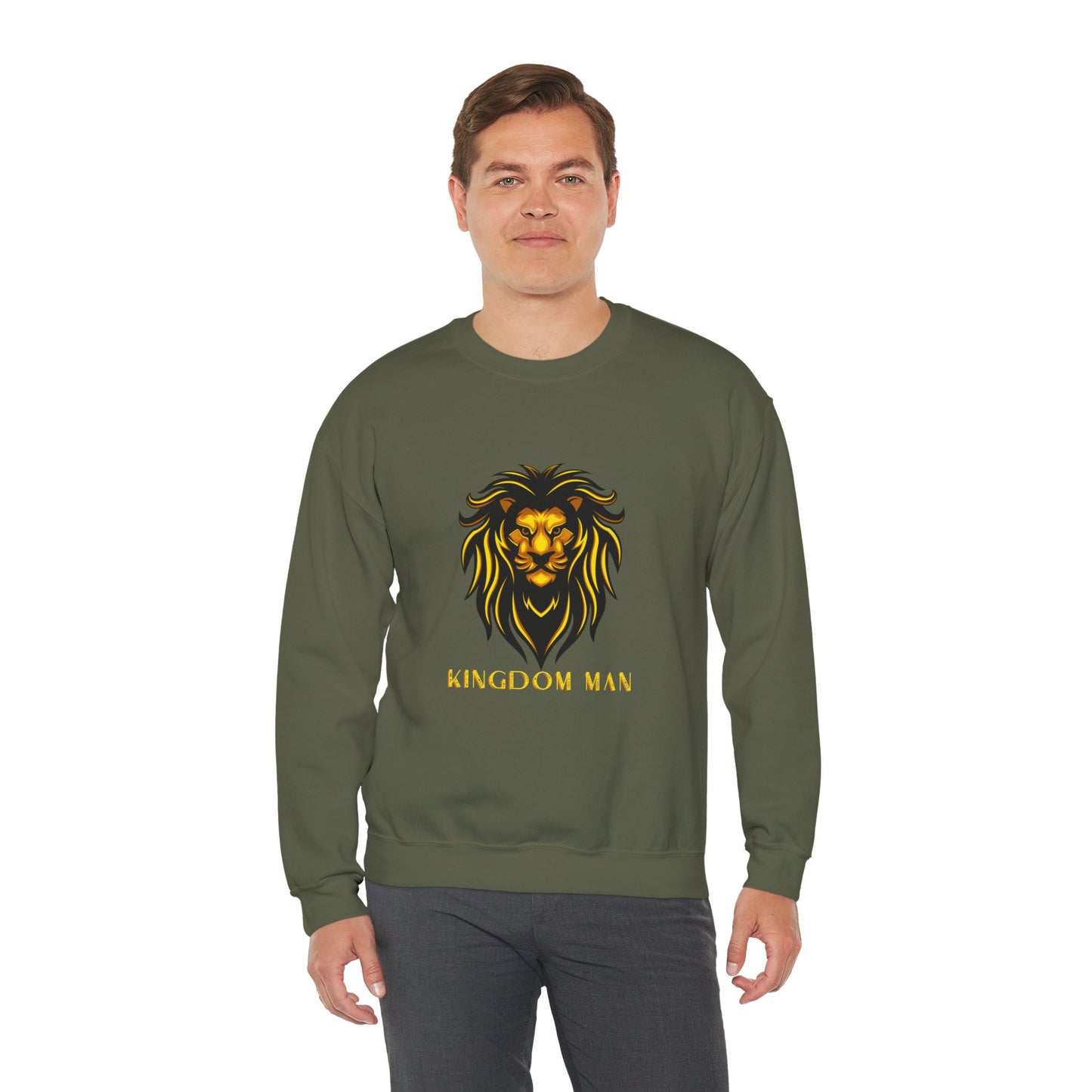 Kingdom Man (Gold) Crewneck Sweatshirt