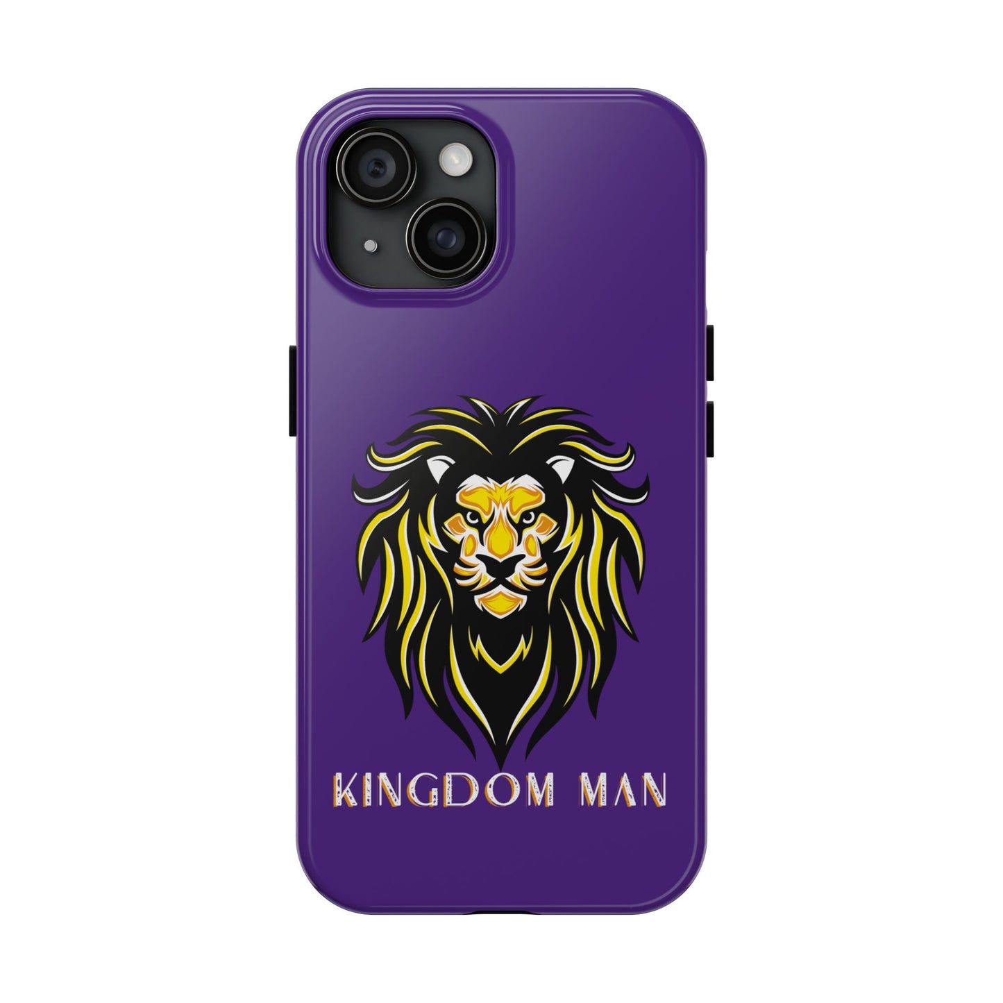 Kingdom Man (White-Gold Label) Tough Phone Case PURPLE