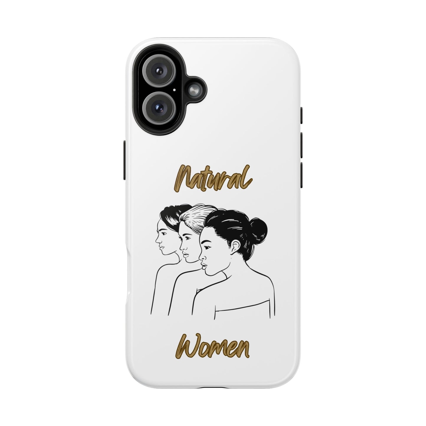 Natural Woman United Friends (BL)Tough Phone Cases WHITE