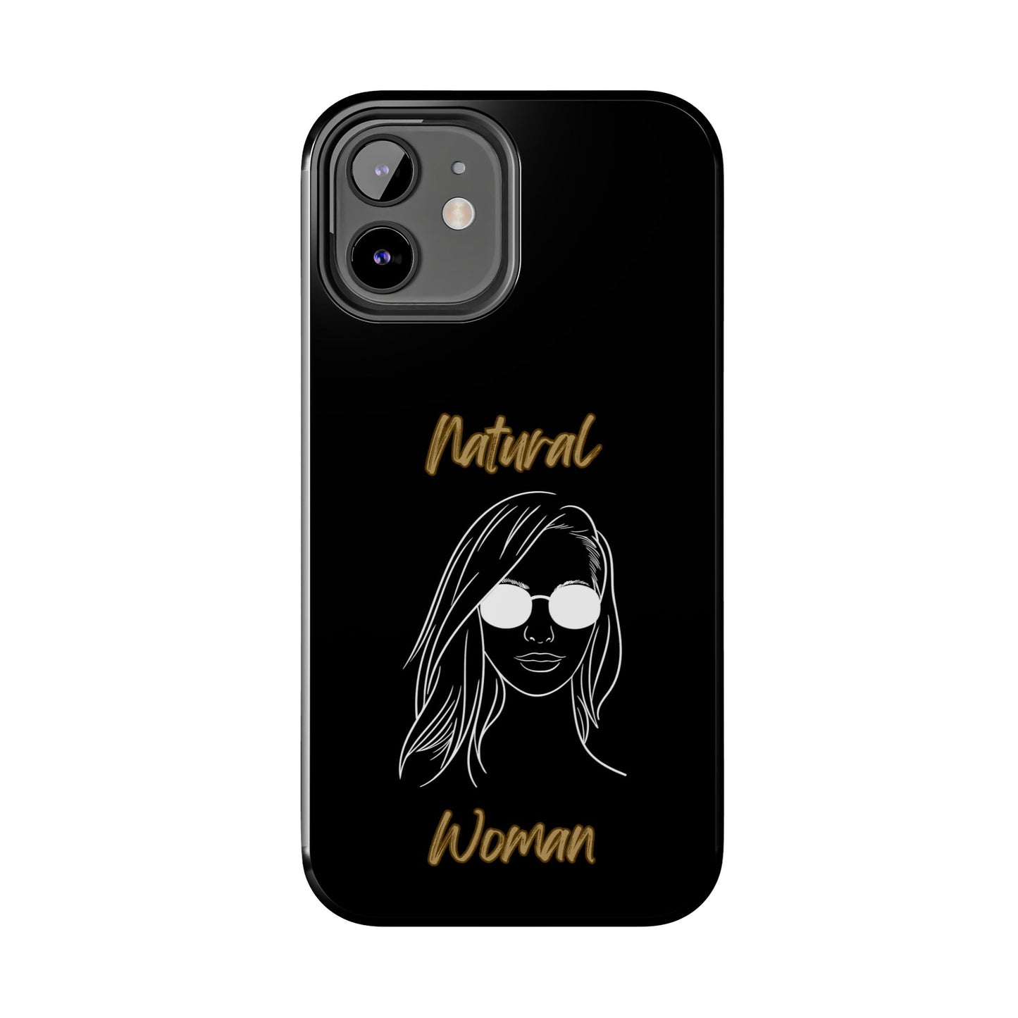 Natural Woman Shades (WL)Tough Phone Cases BLACK