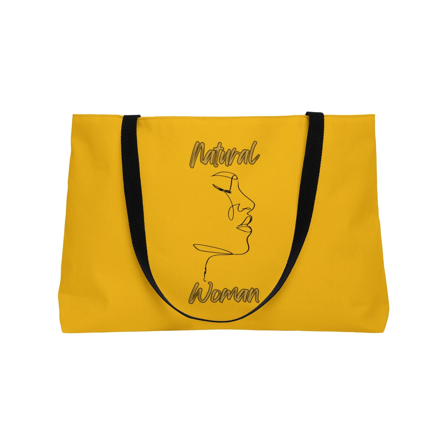 Natural Woman Timeless (BL) Weekender Tote Bag YELLOW