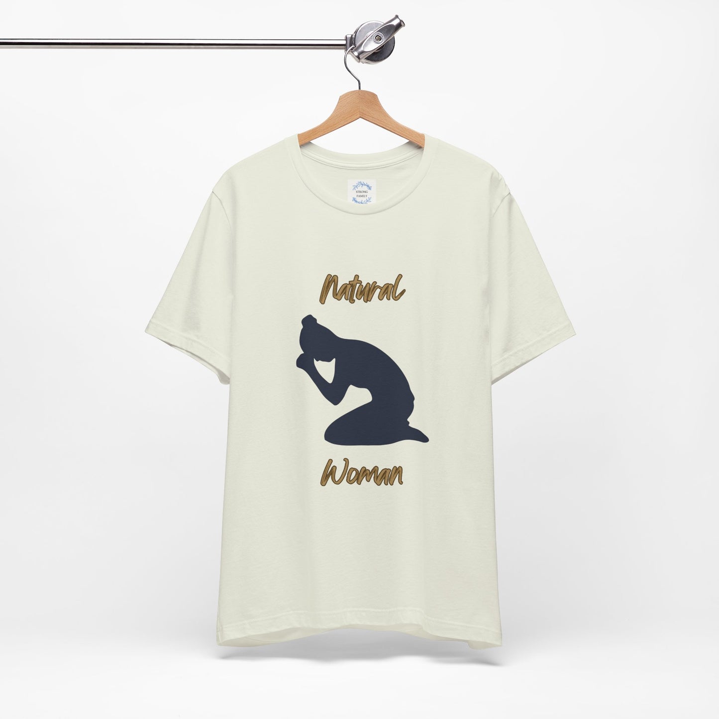 Natural Woman Pray (BL) Short Sleeve T-Shirt