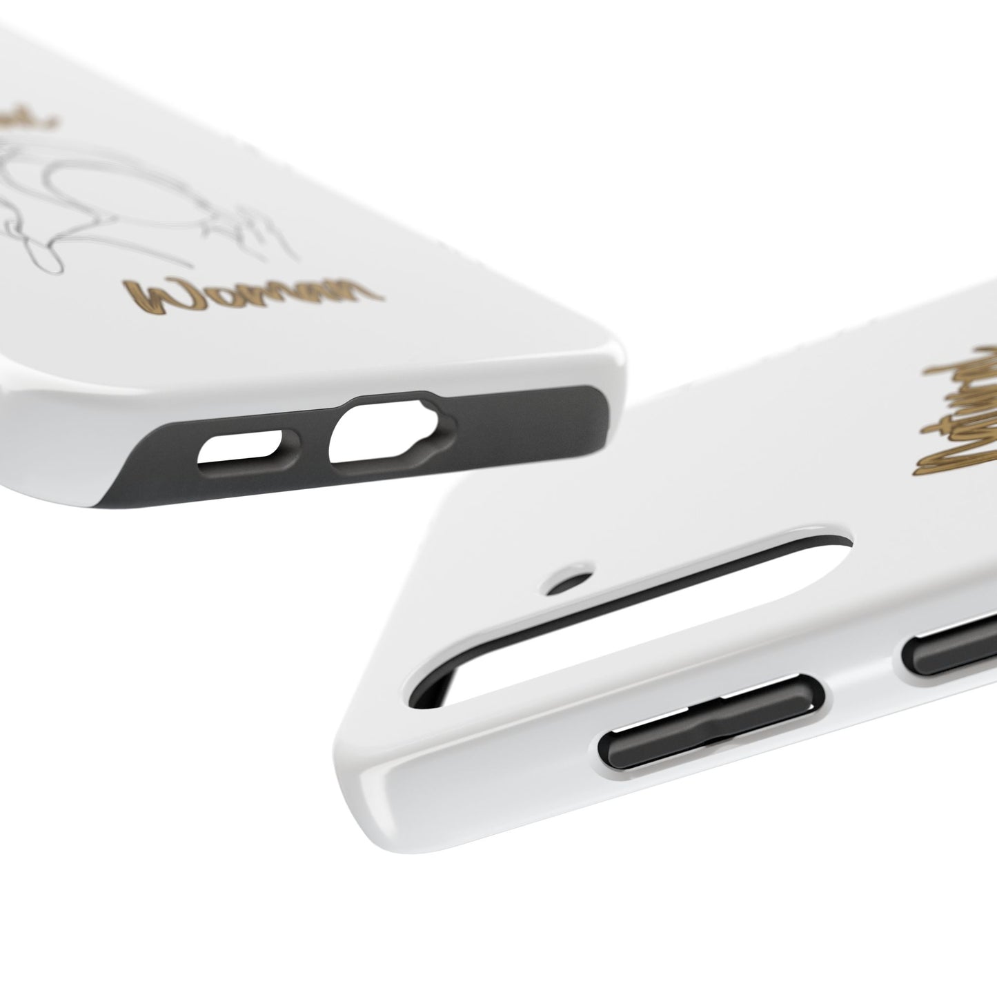 Natural Woman Towel Wrapped (BL)Tough Phone Cases WHITE
