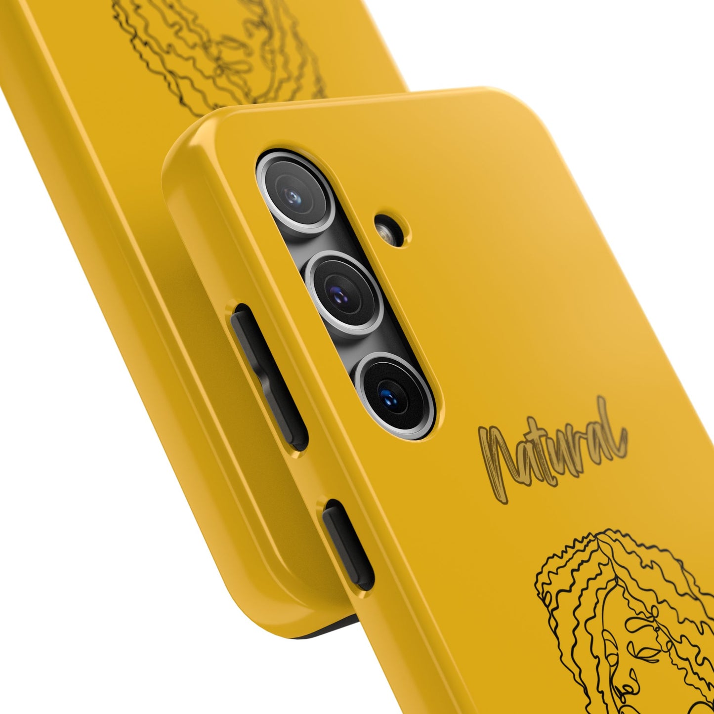 Natural Woman Naturally Me (BL)Tough Phone Cases YELLOW