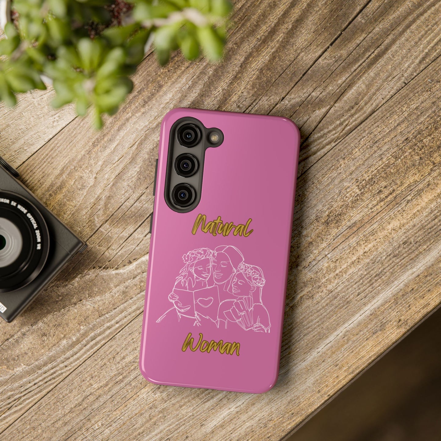 Natural Woman Me & My Girls (WL)Tough Phone Cases LIGHT PINK