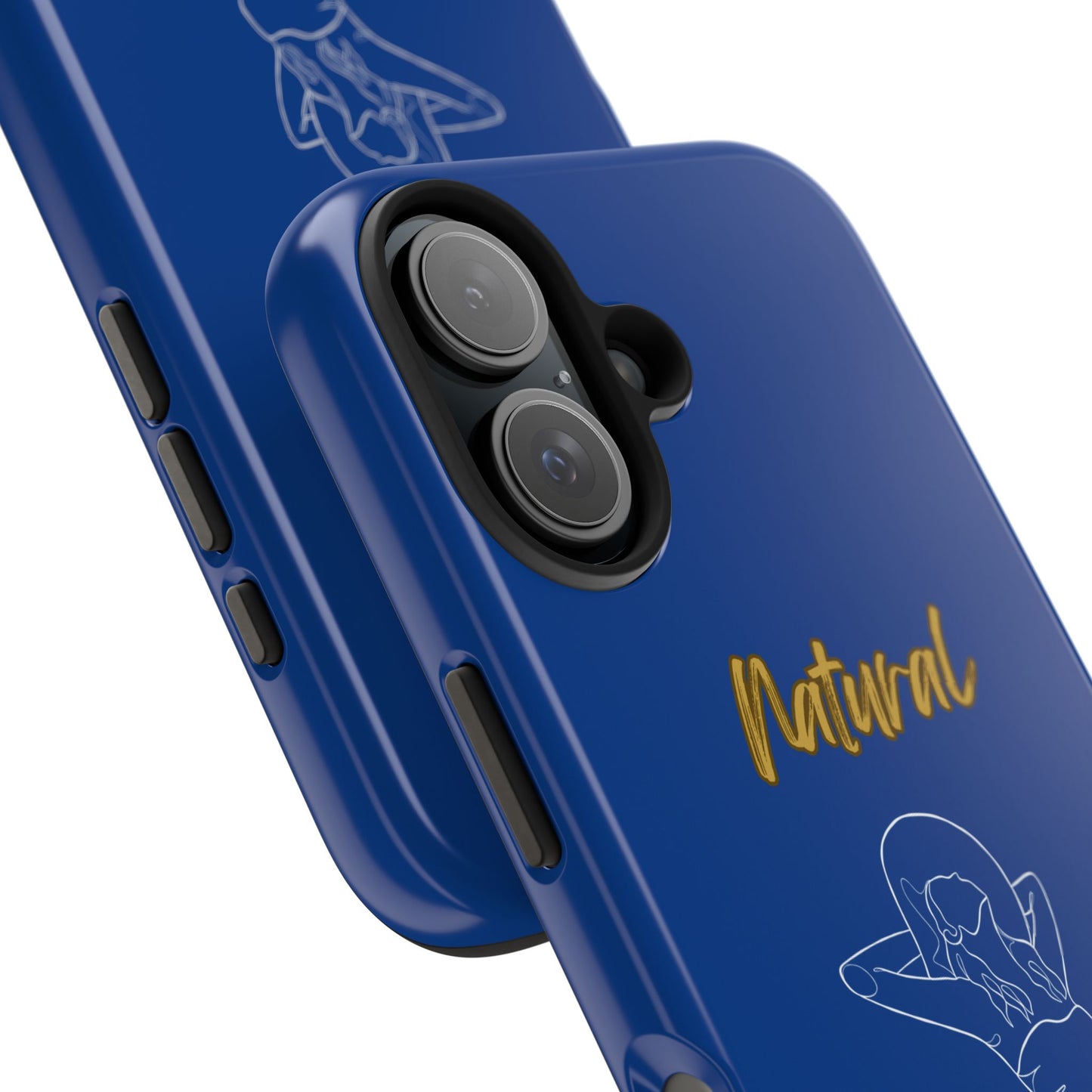 Natural Woman Sun Fun (WL)Tough Phone Cases DARK BLUE
