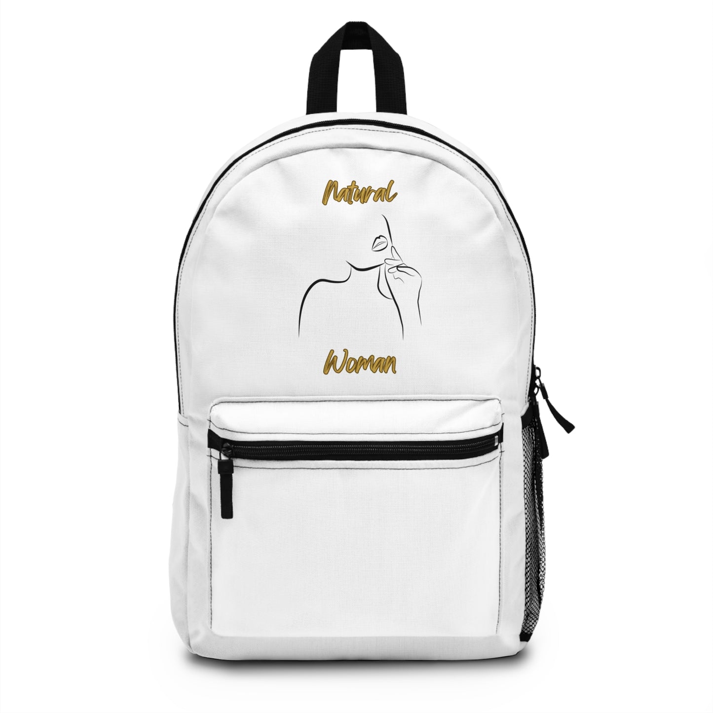 Natural Woman Chin Up (BL) Backpack WHITE