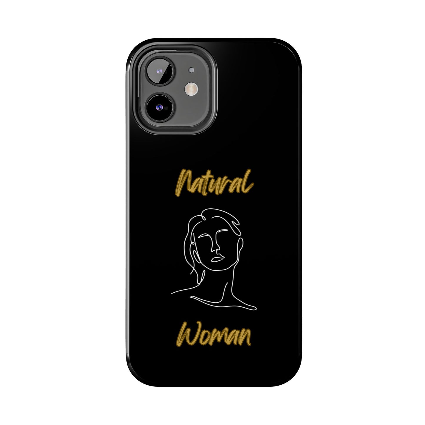Natural Woman Hello (WL)Tough Phone Cases BLACK