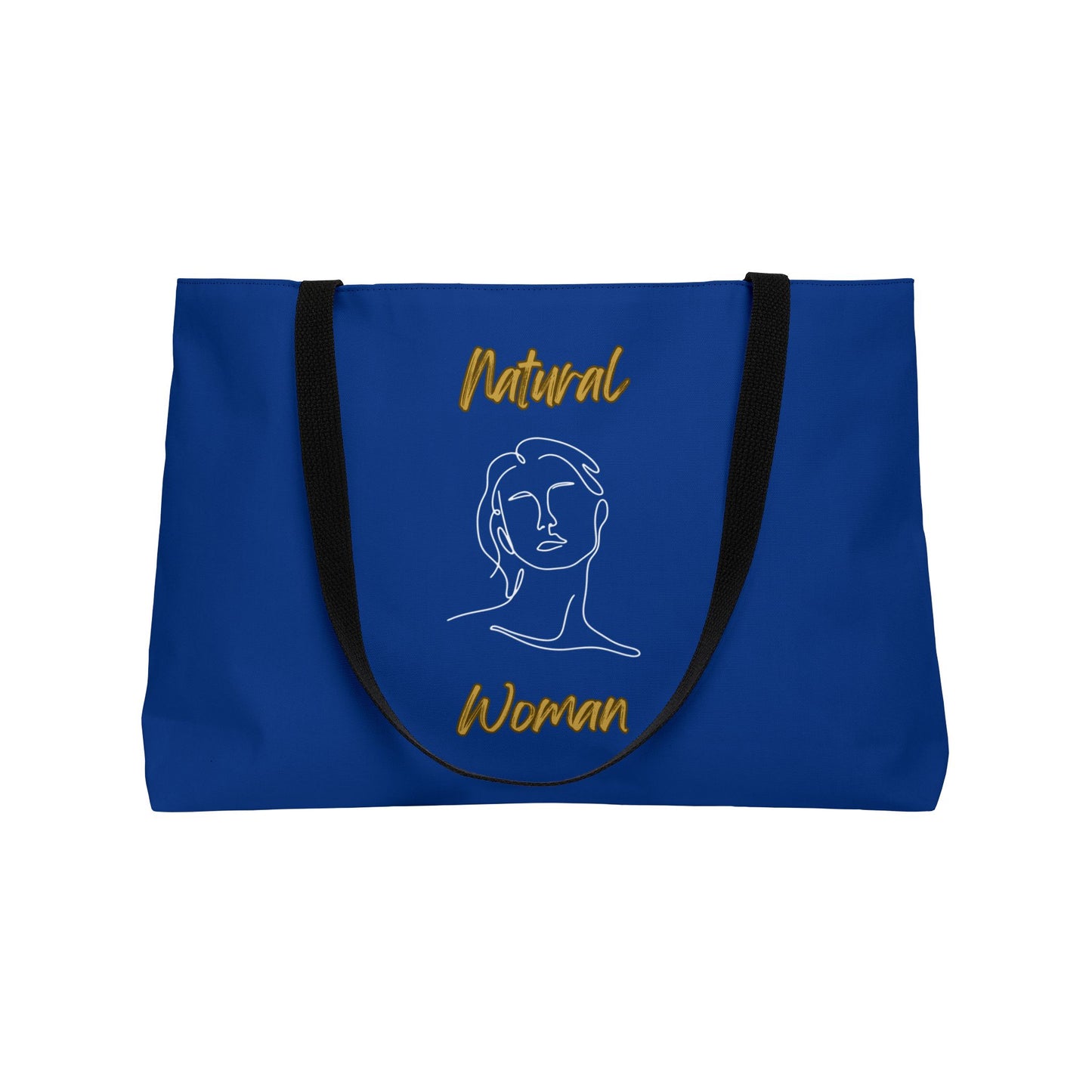 Natural Woman Hello (WL) Weekender Tote Bag DARK BLUE