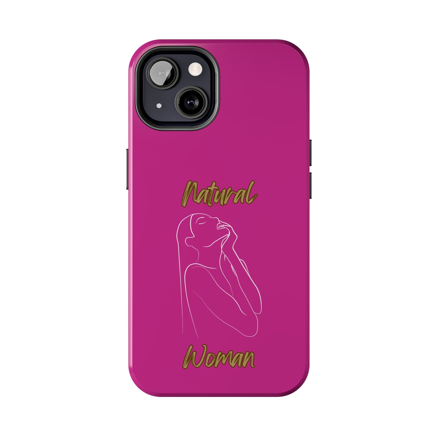 Natural Woman Thank You (WL) Tough Phone Cases PINK