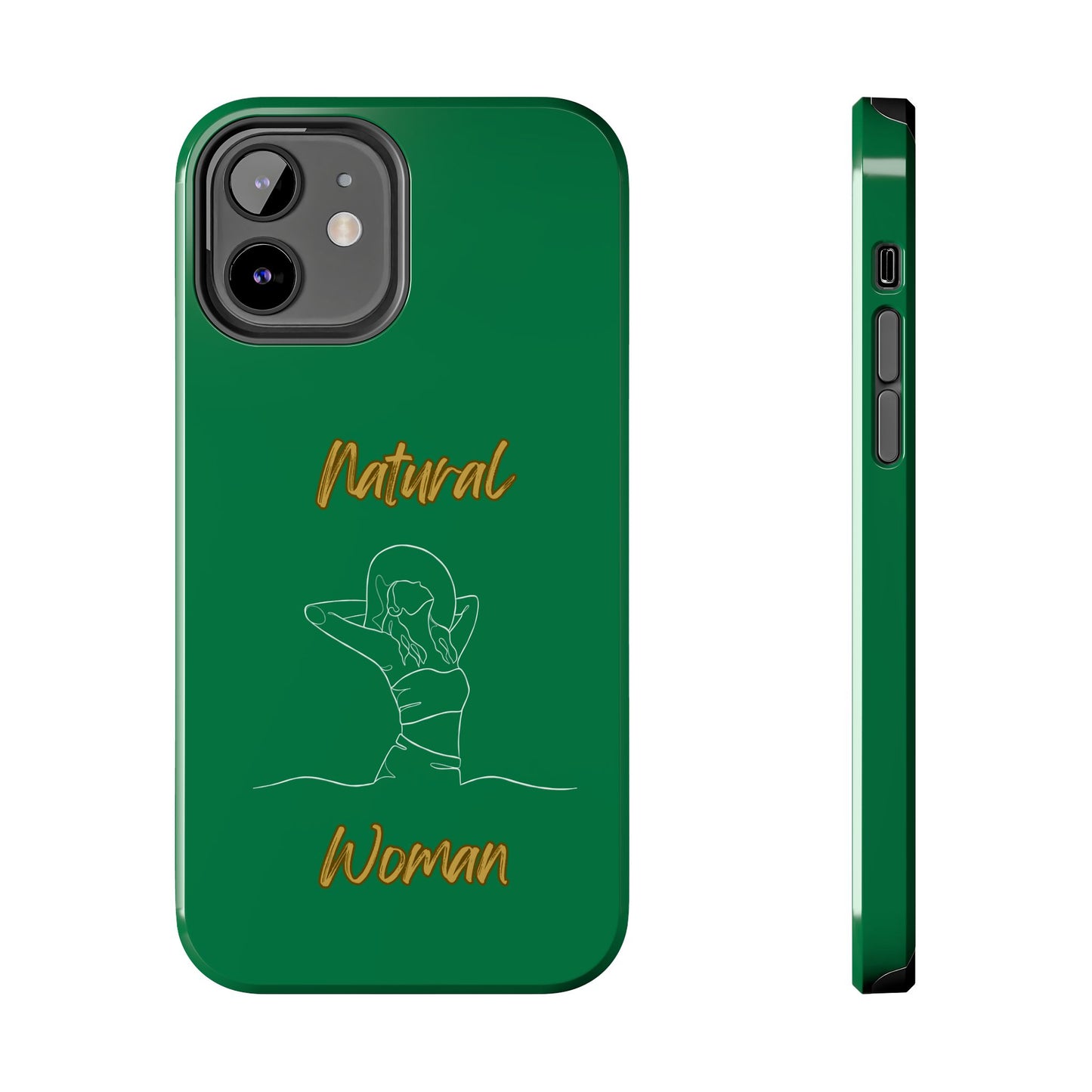 Natural Woman Sun Fun (WL)Tough Phone Cases DARK GREEN