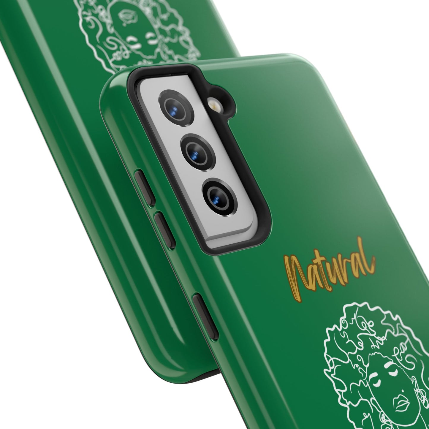 Natural Woman All About Me (WL)Tough Phone Cases DARK GREEN
