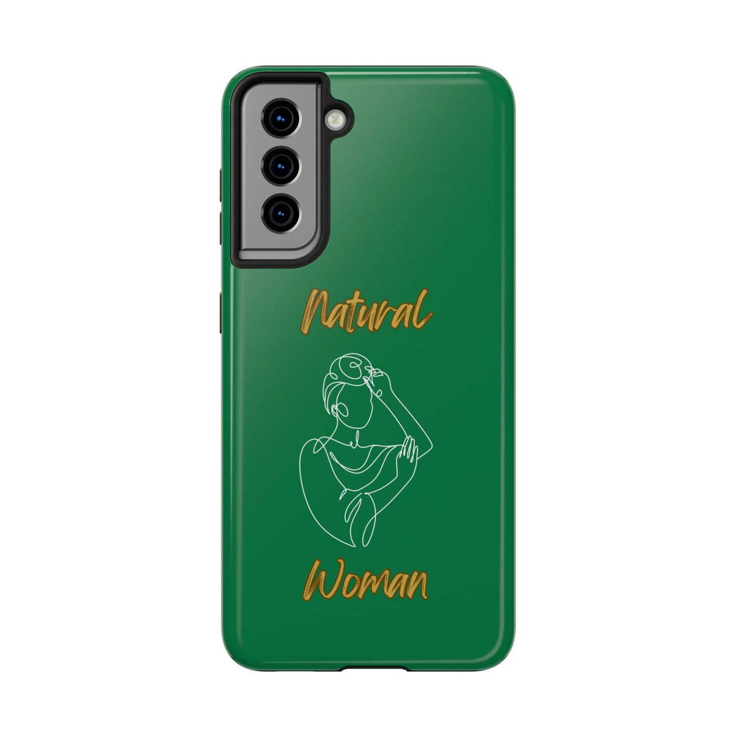 Natural Woman Style (WL)Tough Phone Cases DARK GREEN