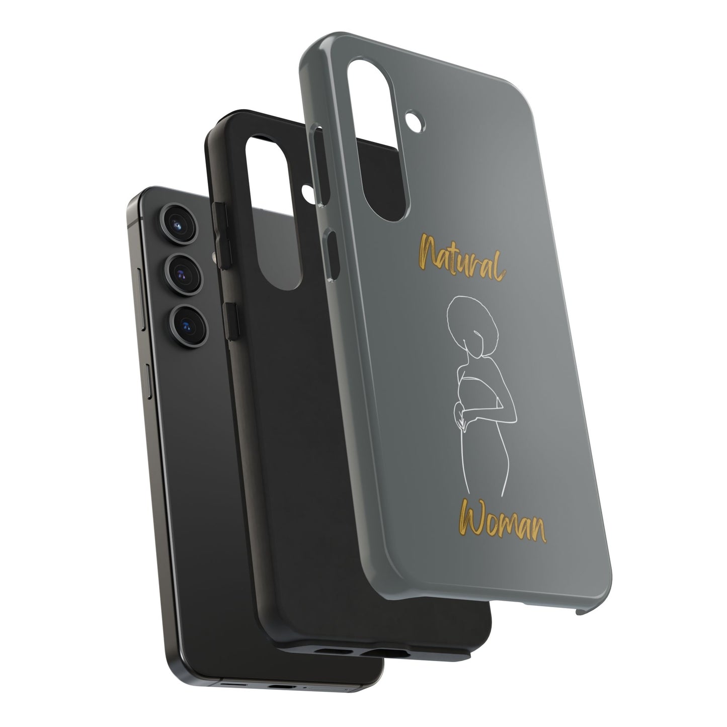 Natural Woman Sho Nuff (WL)Tough Phone Cases DARK GREY