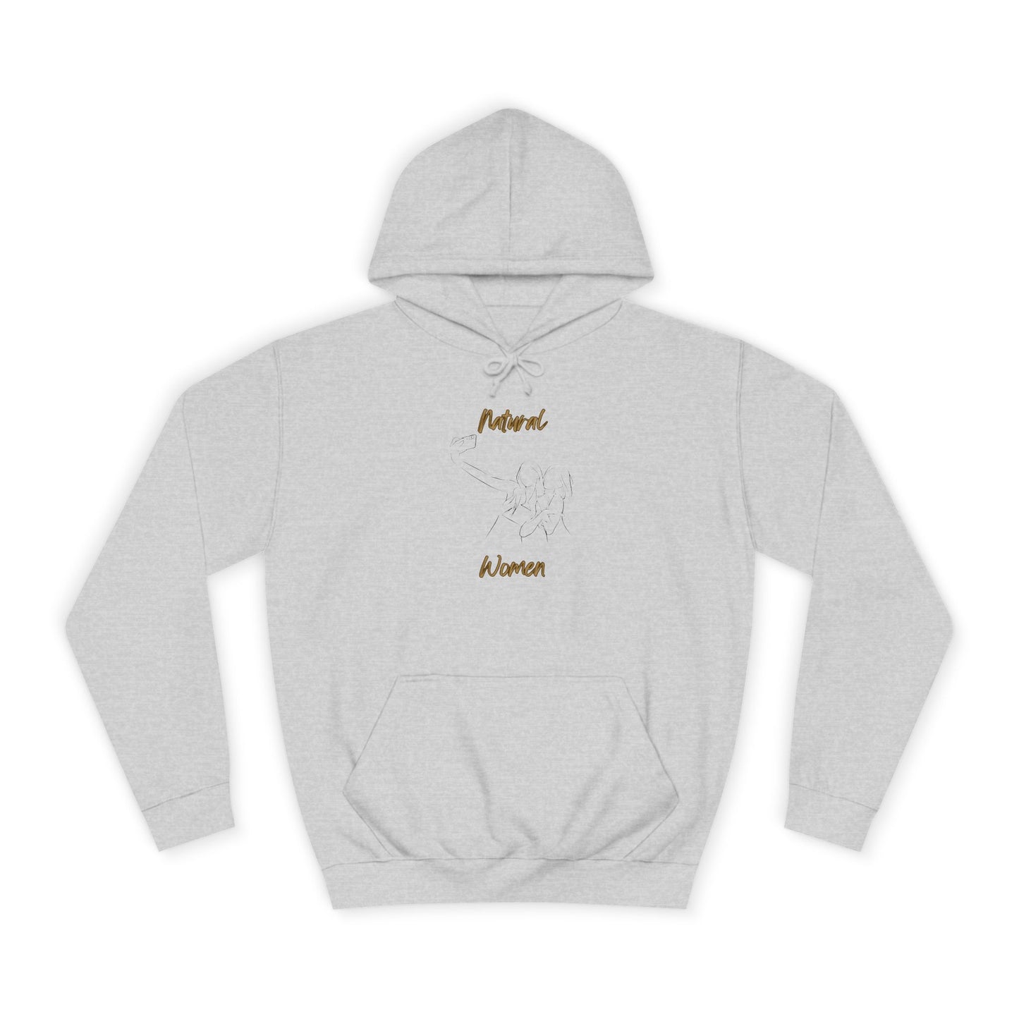 Natural Women Friends Selfie (BL) Hoodie