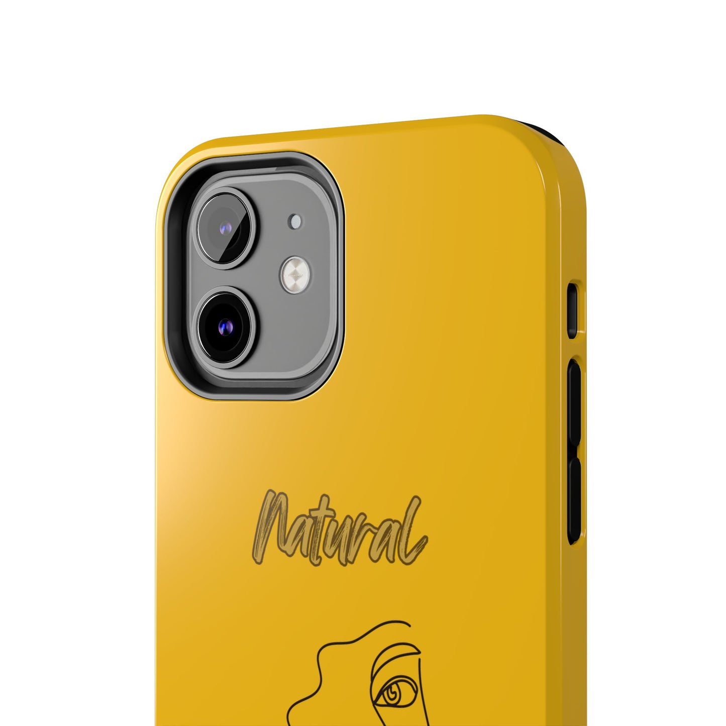 Natural Woman Peekaboo (BL)Tough Phone Cases YELLOW
