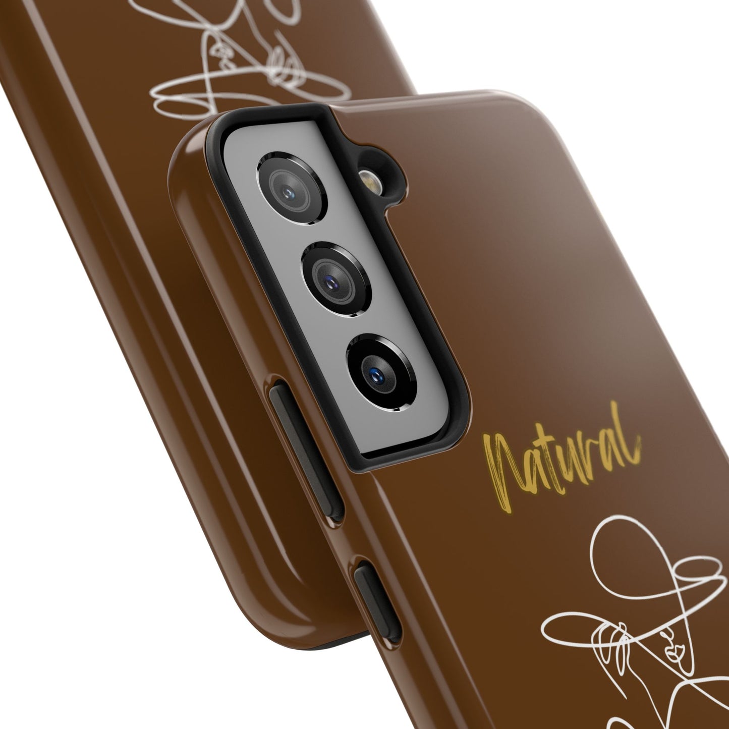 Natural Woman An Original (WL)Tough Phone Cases BROWN