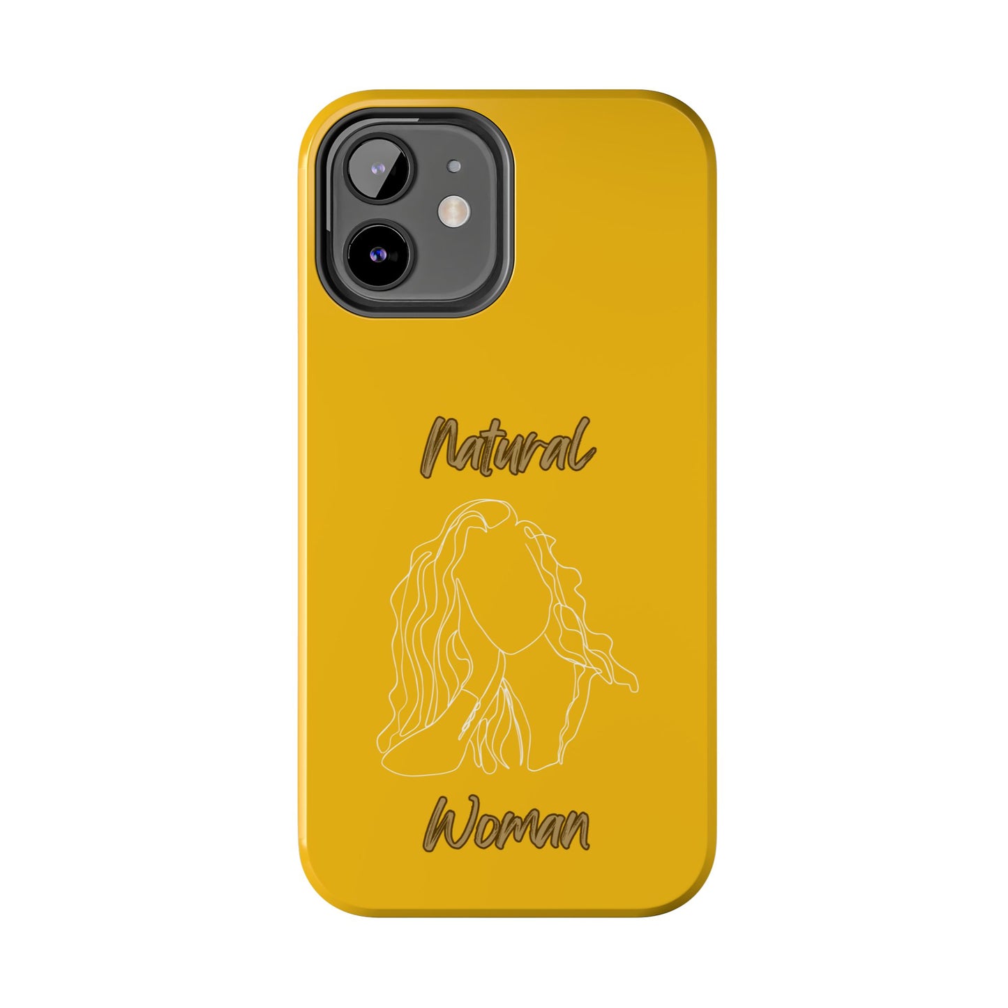 Natural Woman Relaxed (WL) Tough Phone Cases YELLOW