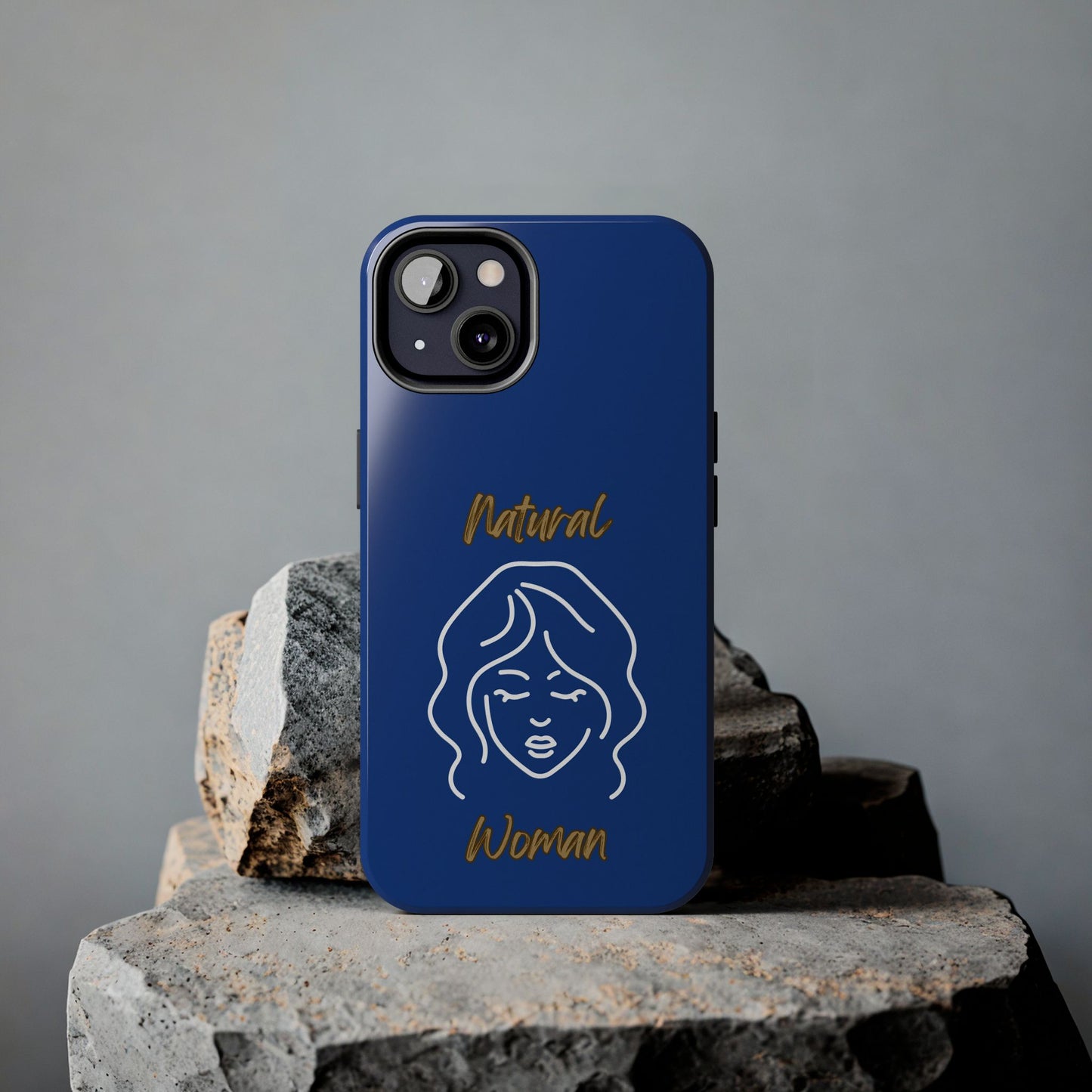 Natural Woman Modest (WL)Tough Phone Cases DARK BLUE