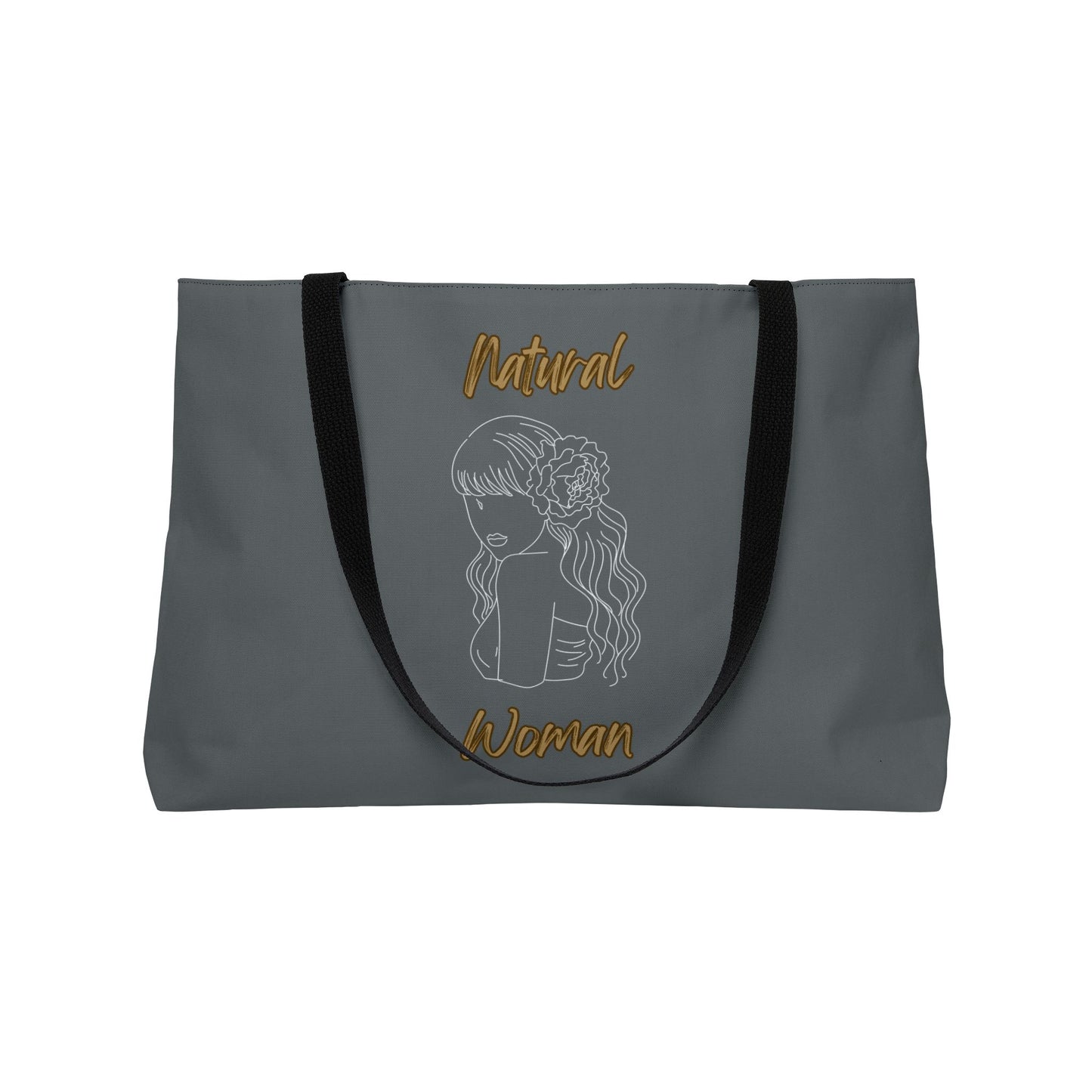 Natural Woman Newness (WL) Weekender Tote Bag LIGHT GREY